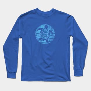 Change the Tide of Climate Change Turtle Long Sleeve T-Shirt